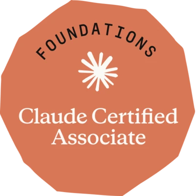 Claude Certified Associate — Foundations badge